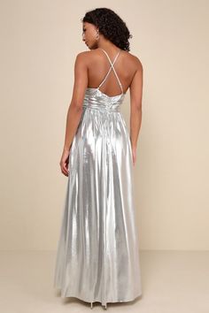 Formal Dresses | Sexy Women's Formal Gowns at Lulus Extravagant Dresses, Gold Formal Dress, Silver Metallic Dress, Green Formal Dresses, Winter Formal Dresses, Womens Trendy Dresses, Stunning Style, Blue Dress Formal, Long Sleeve Dress Formal