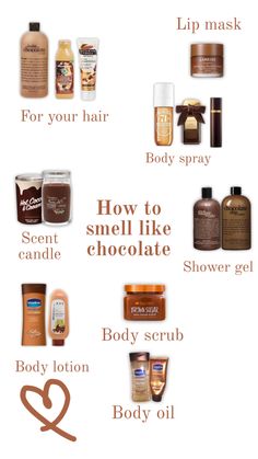 How to smell like chocolate 🍫 #cocoa #cocoaesthetic #chocolate #howtosmelllike #chocolateproducts#products #wishlist #photooftheday #aesthetic Beauty Vibes, Fragrances Perfume Woman, Perfume Scents