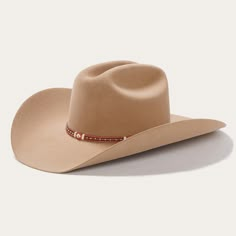 Fawn Tan Felt Cowboy Hat, Brown Felt Cowboy Hat, Cowboy Hats For Wedding, Light Brown Cowboy Hat, Cowgirl Hats Western Rodeo, Cream Cowboy Hat, Caden Core, Cute Cowgirl Hats, Cow Boy Hats