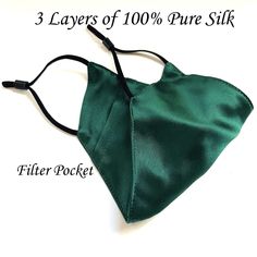 "Order over $35 & received free shipping at checkout! Every Layer of this mask is 100% mulberry Silk Grade 6A 19mm FACTS TO KNOW about your Silk or Satin Mask - Are you buying a silk or satin mask? Silk is far superior to satin in quality and benefits. Our Mask is 100% Mulberry Silk. All 3 layers of our mask are made with Mulberry Silk. - SENSITIVE SKIN and ALLERGIES ? Our Mulberry Silk Mask is a hypoallergenic, natural fiber that is agreeable with people who suffer from allergies and have s Luxury Face Mask, Luxury Mask, Party Face Masks, Bridal Mask, Silk Mask, Natural Face Mask, Silk Face Mask, Mulberry Silk Fabric, Silk Satin Fabric