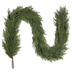 the letter o is made up of green branches