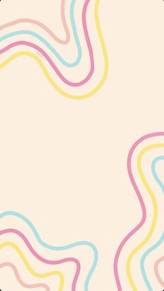 an abstract background with wavy lines in pastel colors