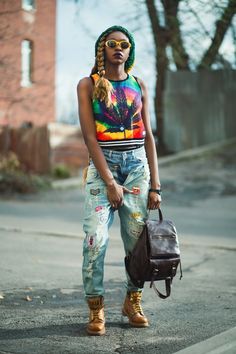 Ootd Sporty Casual, Reggae Fashion, Rasta Style, Rasta Clothes, Reggae Festival, Sporty Street Style, Reggae Style, Edm Outfits, Popular Outfits