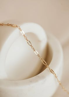 A 14kt Gold Fill chain bracelet featuring a lace link pattern. Soft Gold Jewelry, Welded Jewelry, Mother And Daughter Jewelry, Fat Fingers, Branding Small Business, Silver Jewelry Necklaces, Stacked Bracelets, Linen Shirts Women, Lace Bracelet