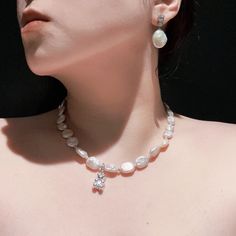 An extraordinary blend of elegance and playfulness, this necklace features rare natural rectangular baroque pearls. Suspended from the pearls is a delicately crafted bear pendant that can be easily removed, adding a versatile touch to this piece. Perfect for a variety of occasions, this necklace brings a fresh, fashionable twist to classic pearl jewelry, making it a must-have for those who appreciate both timeless beauty and modern style. Handle Gently: Avoid contact with perfumes, cosmetics, an Classic Pearl Jewelry, Bear Pendant, Forever Jewelry, Jewelry Ring Box, Bead Charm Bracelet, Mens Jewelry Bracelet, Fine Earrings, Baroque Pearls, Womens Jewelry Rings