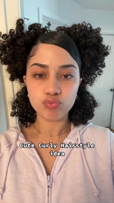 Beanie On Curly Hair, Black Short Natural Hairstyles Ideas, Curlyhairstyles Short, Puffy Hairstyles, Curly Short, Curls Hairstyles