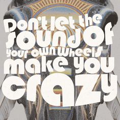 an elephant with the words don't let the pound of your own weight make you crazy