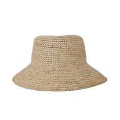 Meet your new favorite hat! This tightly crocheted raffia hat is perfect for your days in the sun and is the ultimate travel companion. With it's flexible brim, this hat folds up to stow easily in any bag or suitcase and can be shaped to the shape of your choice. 57 cm with adjustable inner ribbon - one size fits most adults. Tips for cleaning your hat can be found here. 100% raffia Adjustable Straw Sun Hat For Everyday, Lightweight Brimmed Straw Hat For Everyday, Everyday Lightweight Brimmed Straw Hat, Packable Summer Hat In Natural Color, Packable Natural Hats For Beach, Packable Natural Hats For The Beach, Packable Natural Color Beach Hats, Lightweight Summer Straw Hat For Everyday, Everyday Short Brim Straw Sun Hat