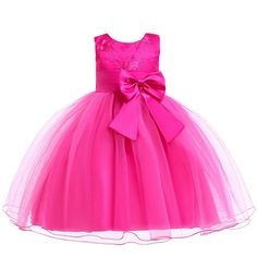 Welcome to my shop Flower Girl Dress Baby Kid Baptism Christening Wedding Birthday Party Bow Dress Item specifics: Material: Polyester & Tulle Color:( as pictures shown ) Style:Tutu Dress Sleeve Length:Sleeveless Season: Spring, Summer, Fall, Winter, All Seasons Occasion: Dressy, Everyday, Holiday, Pageant, Wedding, Bridesmaid, Christmas, Prom Dress Length: Knee-Length Character/Family: Princess Pattern: Floral Package Contents:1*Dress Size: 100/110/120/130/140/150/160 Size Chart: The size is of Elegant Flower Dress, Christening Dress Baby Girl, Kids Gown, Tulle Ball Gown, Prom Designs, Girl Princess Dress, Childrens Dress, Birthday Party Dress, Girls Party Dress