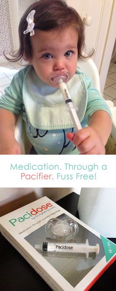 Pacidose looks and feels just like a pacifier and prevents wasted medicine, all while keeping your baby healthy. Baby Medicine, Baby Necessities, Baby Supplies, Baby Time, Baby Health, Trendy Baby