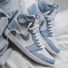 Jordan 1 Royal Blue, Blue Air Jordan 1, Custom Air Jordan 1, Nike Air Jordan Shoes, Blue Jordans, Blue Air