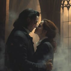 Hermione X Snape Fanart, Hermione X Severus, Hermione And Severus, Severus Snape X Hermione Granger, Severus Snape And Hermione Granger, Sevmione Fanart, Severus And Hermione, Snamione Fanart, Snape X Hermione