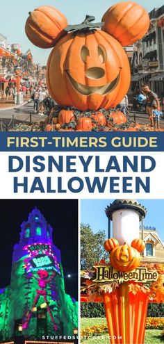 the first timers guide to disneyland and halloween