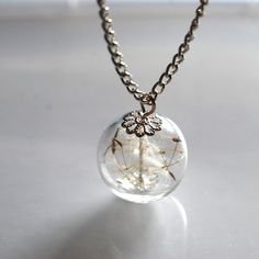 Dandelion Necklace Jewelry Real Seeds Wish by NaturalPrettyThings Nice Accessories, Wish Necklace, Seed Necklace, Dandelion Necklace, Dandelion Wishes, Dandelion Seeds, A Dandelion, Dandelion Wish, Dandelion Seed