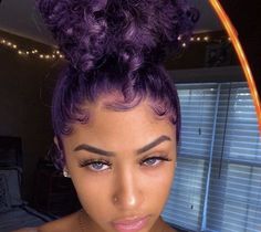 Edges Hair, Dyed Natural Hair, Hair Laid, Baddie Hairstyles, Hair Inspo Color, Wigs Hair Extensions, Aesthetic Hair, Hair Bundles, Curly Hair Styles Naturally