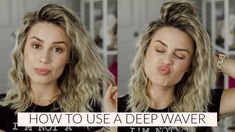 How to Use the Revlon Jumbo 3 Barrel Hair Waver - Uptown with Elly Brown Waver Iron Hairstyles, 3 Barrel Curling Iron Hair, Deep Waver, Natural Beauty Secrets, Barrel Curls, Easy Makeup