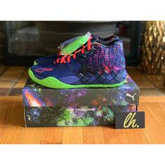 Thank You For Considering Our Store! We Appreciate Your Business And Support! Puma Mb.01 Lamelo Ball “Galaxy” Mens Size 11 Brand New With Box Guaranteed 100% Authentic! 376677-07 Reach Out Before Submitting An Offer Since We Have This Item Listed Elsewhere & Want To Make Sure We Don’t Oversell! We Consider All Reasonable Offers! With That Said, We Invite You To “Watch” Our Items To Receive Special Offers Sent Directly To You! Thank You For Visiting! Follow Us For More Updates Daily @Lavishhabitz Puma Rsx, Mb 01, Puma Rs-x, Puma Rs, Round Toe Sneakers, Lamelo Ball, White Puma, Retro Sports, Casual Trainers