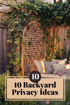 How To Make Your Backyard Private, Make Patio Private, Backyard Pergola Ideas Patio Design Privacy Screens, Privacy Fence Ideas For Patio, Back Porch Privacy Ideas, How To Create Privacy In Backyard, Privacy Screen Porch, Yard Separation Ideas From Neighbors, Pergola With Privacy Wall