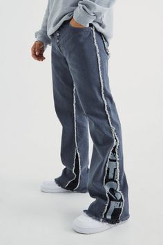 Men's Denim Jeans, Men Flair Jeans, Crazy Jeans Men, Crazy Jeans Outfit, Denim Fits Men, Men Jeans Outfit Street Style, Men’s Denim, Jeans Fit Men, Men Streetwear Winter