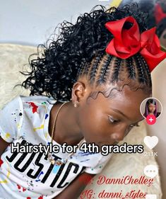 Kids Updo, Kids' Hairstyles, Hairstyles Protective, Toddler Braided Hairstyles, Black Kids Braids Hairstyles, Lil Girl Hairstyles, Kid Braid Styles, Quick Braided Hairstyles, Girls Natural Hairstyles