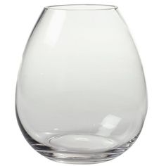 a clear glass filled with water on a white background