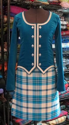 Dress Turquoise Scott Clothing Quotes, Tartan Plaid