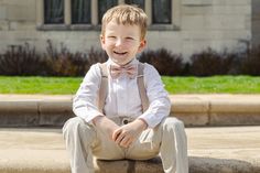 Tan Suspenders Groomsmen, Navy Blue Suspenders, Leather Suspenders Men, Pink Pocket Square, Burgundy Bow Tie, Junior Groomsmen, Toddler Bow Ties, Suspenders For Boys, Ring Boy