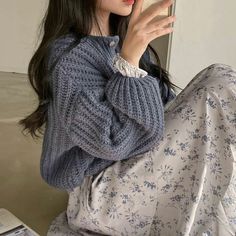 outfit ideas Mode Turban, Cute Modest Outfits, Korean Girl Fashion, Girly Outfits, Korean Outfits, Mode Inspiration, Casual Style Outfits