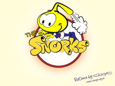 the logo for the cartoon show, the smoks