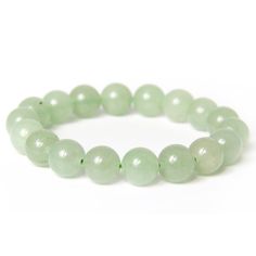 Specimen: Jade Size: Medium Fits Wrists 6-7" Description: Natural Light Green Jade Gemstone 8mm Beaded Bracelet Locality: Unknown Listing Is For One Bracelet. Jade Is A Powerful Stone That Has Been Used For Centuries For Its Metaphysical And Physical Properties. The Green Shade Reminds Us Of Mother Earth And Her Healing Energies, To Which The Stone Has A Strong Connection. Wearing The Stone Can Mingle Those Energies With Your Own Energetic Field, Which Is Especially Useful If You Live In An Urba Casual Jade Jewelry With 8mm Beads, Bracelet Poses, Flat Bracelet, Chakra Gifts, Pearl Bangle Bracelet, Blue Beaded Bracelets, Gemstone Beads Jewelry, Jade Gemstone, Energy Bracelets