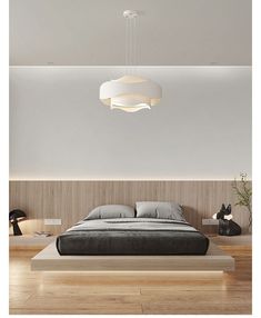 Add modern style to your space with the Agatha LED chandelier lighting decor. This pendant light is perfect for living rooms, dining rooms, and bedrooms, bringing bright LED lighting and a modern look into your home. With an efficient LED setup and stylish design, this white hanging light provides a functional and fashionable decor lighting solution. SPECIFICATIONS Warranty: 3 years Voltage: 220V Technics: Plated Style: Modern Style Power Source: AC Material: Metal Lighting Area: 5-10 square met Japandi Apartment, Japandi Bedroom, Bedroom Minimalist, Modern Bedroom Design, Design Del Prodotto, Panel Bed, Contemporary Bedroom, California King, Minimalist Bedroom