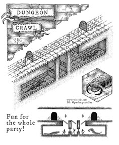 the diagram shows how an underground crawl works