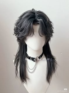 Cool Hair Designs, Anime Hair, Hair Reference, Grunge Hair, Dream Hair, Long Hair Styles Men