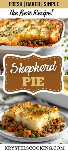 the best shepherd pie recipe with fresh baked toppings