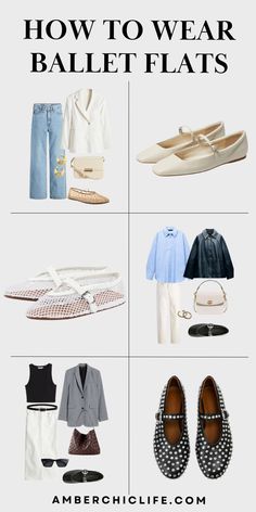 ballet flats outfits Chanel Flats Outfit, Mary Jane Flats Outfit, Cream Ballet Flats