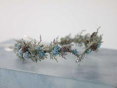 This beautiful elven tiara is a lovely accessory, perfect for a party or wedding.  Our stunning faux flowers look like the real. Head circumference:  one size fits all (adjustable) / fits adults and older children If the crown should fit the baby, after buying please give head circumference Winter Crown, Wedding Circlet, Elven Tiara, Fairy Headpiece, Yule Ball, Bridal Crown, Woodland Wedding, Faux Flowers, Head Circumference