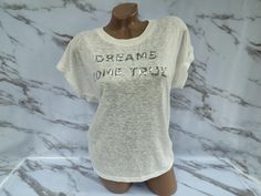 90s Vintage Womens White Sequin Top/Tee Short Sleeve. Size L. Top in excellent vintage condition. Bust 102cm (40in), length 63cm (24.7in). White Sequin Top, Sequin Top, 90s Vintage, Top Tee, Festival Season, Womens Clothing Tops, Vintage Ladies, Ukraine, Sequin