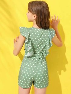 Toddler Shorts Pattern, Belted Romper, Kids Fashion Dress, Cute Summer Dresses, Girls Rompers, Kids Fashion Girl