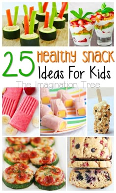 25 healthy snack ideas for kids