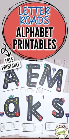 printable letter worksheets for kids to learn the alphabet and numbers with their own pictures