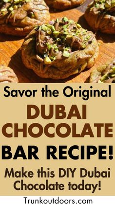 Dive into the world of Dubai Chocolate Bar with this irresistible Homemade Milk Chocolate recipe! Ideal for Pistachio Chocolate fans, this Chocolate Bar Recipe is a treat. Discover How To Make Dubai Chocolate with our simple instructions. Perfect for Homemade Recipe Books and Crazy Desserts Ideas. Be part of the Viral Pistachio Chocolate Dubai craze with this Stuffed Chocolate Bar Recipe. Upgrade your Chocolate Garnishes and enjoy the exquisite flavors of Dubai Candy Bar. Make this DIY Dubai Chocolate today!  #DubaiChocolateBar #ChocolateRecipes #DIYChocolate