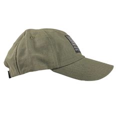 RANGER GREEN RANGE HATS Performance fit, medium profile, knit mesh, Velcro enclosure, no button. Embroidered black and silver American flag on a ranger green full fabric Ripstop cap with velcro adjustable enclosure. No button on the top, so you can wear this with ear protection and headphones. Front Panels: Unstructured Floppy Style Ripstop Rear Panels: Full Fabric Ripstop Profile Depth: Medium Profile Rear Enclosure: Velcro Enclosure Bill Style: Curved Button: No Button On Top Decoration: Embro Khaki Trucker Baseball Cap, Khaki Trucker Style Baseball Cap, Khaki Trucker-style Baseball Cap, Military Style Sports Hat, Outdoor Logo Patch Baseball Cap, Outdoor Fitted Cap With Logo Patch, Military Style Baseball Cap With Logo Patch, Khaki Trucker Baseball Cap With Curved Brim, Khaki Trucker Cap With Curved Brim