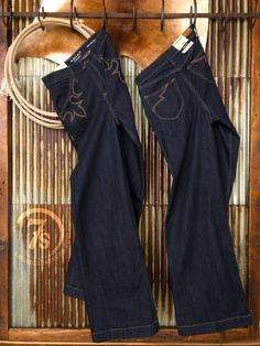 The Kaycee High Rise Wide Leg Jean – Savannah Sevens western life{&}style Ariat Jeans, High Rise Wide Leg Jeans, Denim Flares, Dark Wash Denim, New Wardrobe, Western Outfits, Trouser Jeans, Dark Denim, Wide Leg Trousers