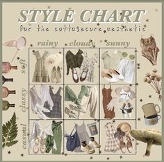 Style Chart Aesthetic, Romantic Tumblr, Aesthetic Mystery, Dark Ethereal, Fairy Picnic, Witch Vintage, Style Chart, Romantic Academia