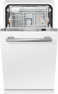 an empty dishwasher with the door open