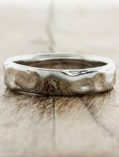 cation:Shown in platinum, polished finish Hunting Wedding Rings, Unique Wedding Bands, Ring Fit, Mens Wedding Rings, Custom Engagement Ring, Rose Gold Engagement Ring, Silver Wedding, Mens Wedding Bands, Unique Engagement Rings