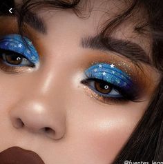 Drawing Makeup, Fantasy Make-up, Make Up Designs, Cute Eye Makeup, Eye Palettes, Look Festival, Ethereal Makeup, Eye Makeup Designs, Dope Makeup