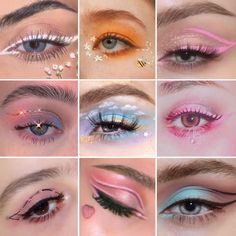 Everyday Colorful Makeup, Mekap Mata, Euphoria Makeup, Pinterest Makeup, Makijaż Smokey Eye