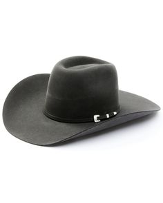 Made in the USA. 6X beaver fur felt construction. Cattleman crease. 4 3/16" crown. 4 1/4" brim. Satin crown lining. Classic High Crown Top Hat For Country Events, High Crown Fedora For Ranch, Classic High Crown Fedora For Country Events, Kentucky Derby Felt Hat With Flat Crown, Classic High Crown Hat For Rodeo, Western Style Formal Top Hat With Flat Crown, Western Felt Hat With High Crown For Themed Events, Western Felt Hat With High Crown For Western-themed Events, Western High Crown Felt Hat For Western-themed Events