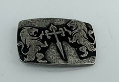 Rustic Knights Medievel Style Lions Cross Belt Buckle Renaissance. Belt width 1  1/2 in. Buckle is 4 in wide and 2 3/4 in tall. Cross Belt, Belt Buckle, Knights, Belt Buckles, Rings For Men, Shoe Accessories, Mens Accessories, Buckle